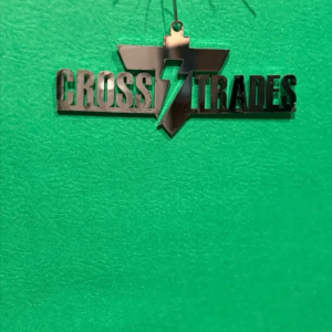 Alternative view of Miller Welder Christmas Tree Ornament Stainless Steel