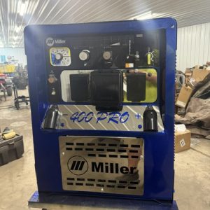miller rotor/brush  cover mirrored stainless 300/350/400 pro/ pipe pro