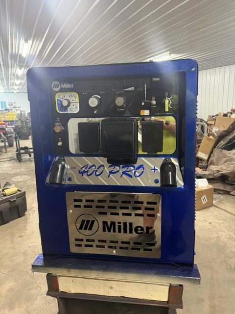 miller rotor/brush cover mirrored stainless 300/350/400 pro/ pipe pro