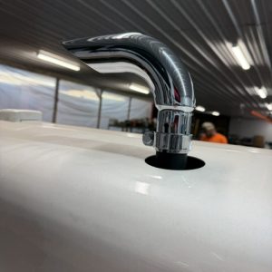 Lincoln polished exhaust tip