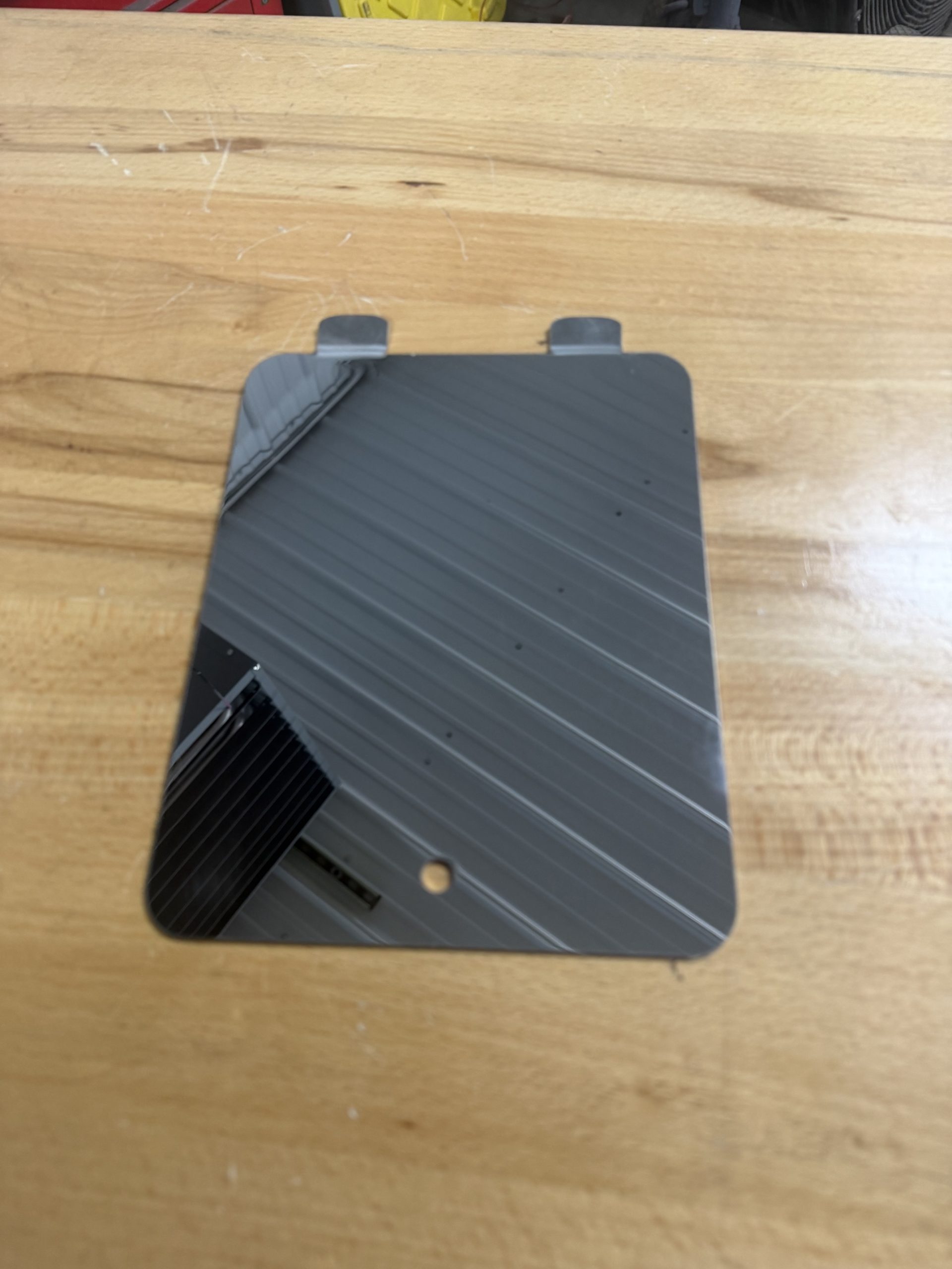 miller mirrored stainless rad fill cover